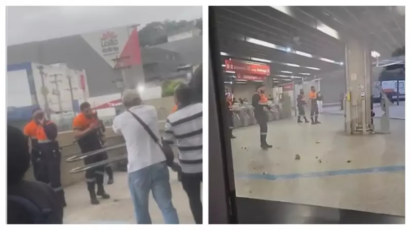 Confronto entre ambulantes e TIC Trens na Linha 7-Rubi termina com PM acionada