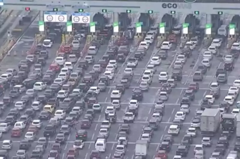 Congestionamento de 20 km na Imigrantes na véspera do Réveillon