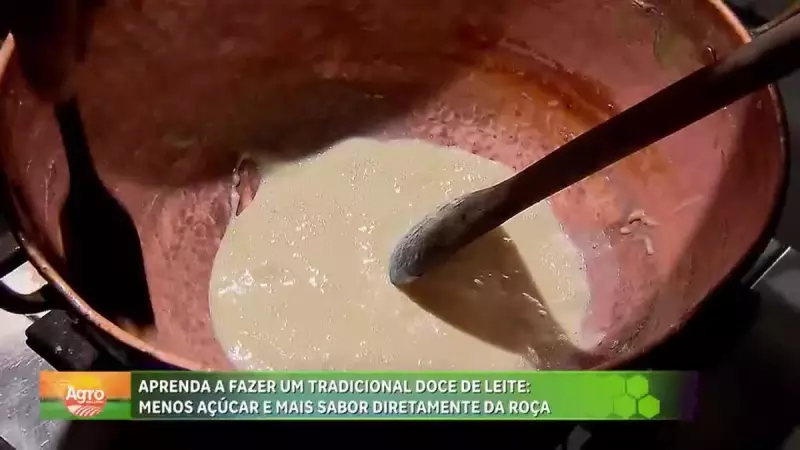 Doce de leite da roça: receita tradicional com menos açúcar na Fazenda Vagafogo