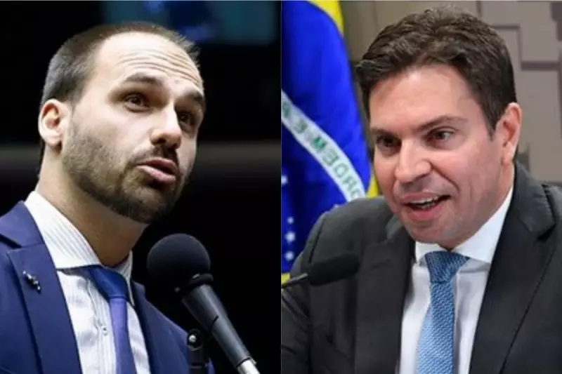 Eduardo Bolsonaro e Ramagem perdem passaporte diplomático após cassação