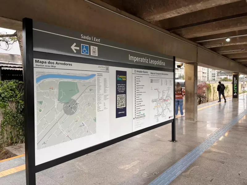 Estação Imperatriz Leopoldina é reinaugurada após obras de R$ 28 milhões