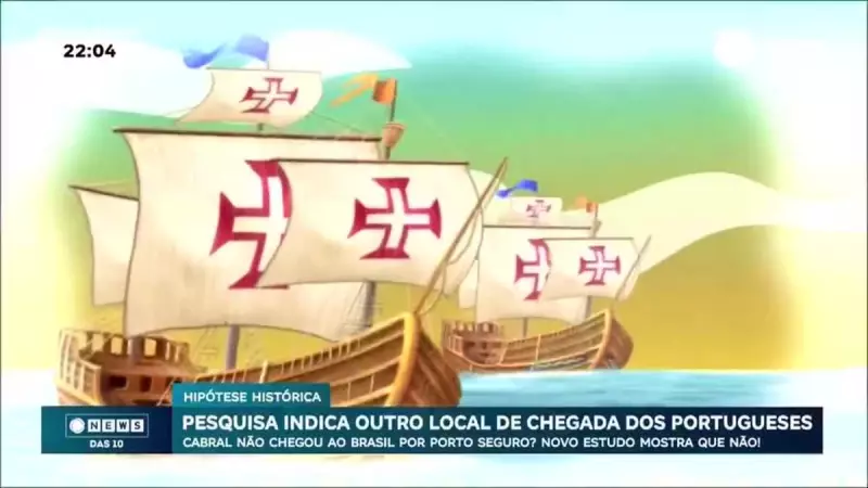Estudo de físicos questiona chegada de Cabral em Porto Seguro