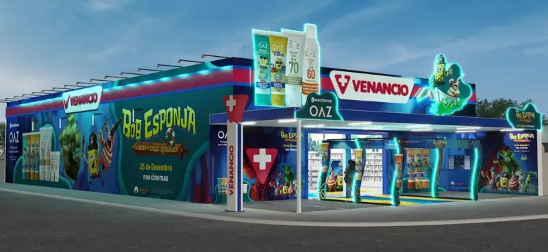 Eurofarma fatura R$ 20 mi com Bob Esponja e inaugura loja temática