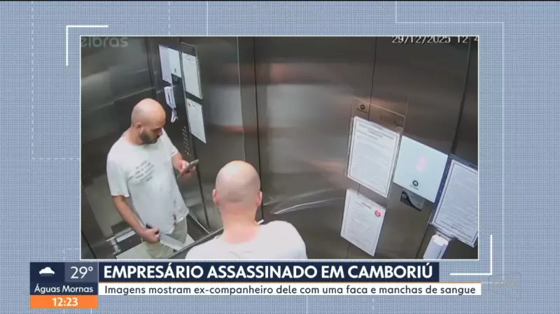 Ex-companheiro é flagrado com faca após matar influenciador de 37 anos em SC