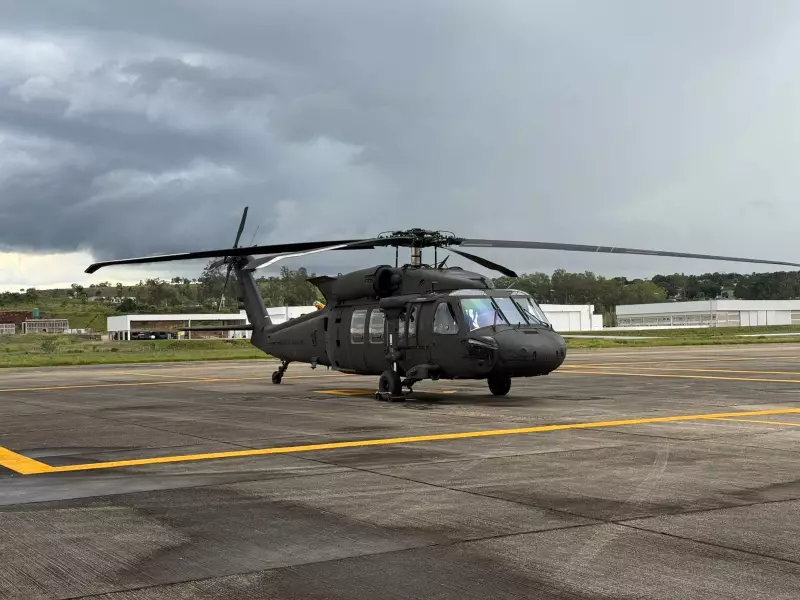 Exército Brasileiro recebe 1º de 12 helicópteros Black Hawk UH-60M