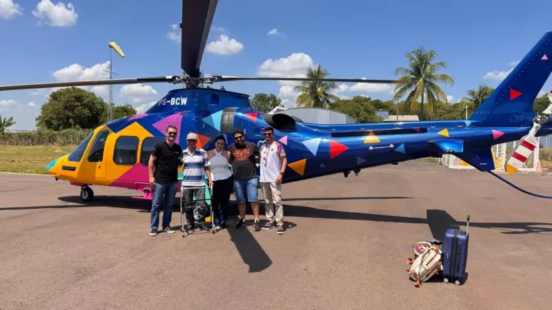 Família de piloto morto no Beto Carrero realiza sonho póstumo em homenagem emocionante