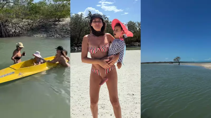 Fernanda Paes Leme curte férias no Piauí pela 3ª vez com a filha Pilar