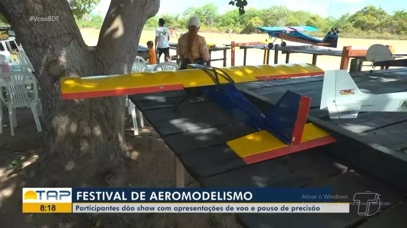 FestiAero Santarém: 3ª edição reúne 20 competidores em show de aeromodelismo