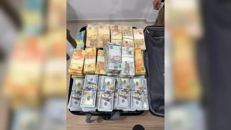 Foragido de fraude bilionária preso com R$ 5 milhões em hotel de SC