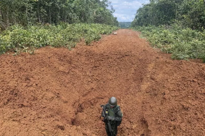 Forças Armadas destroem 2 pistas clandestinas de garimpo na Terra Yanomami