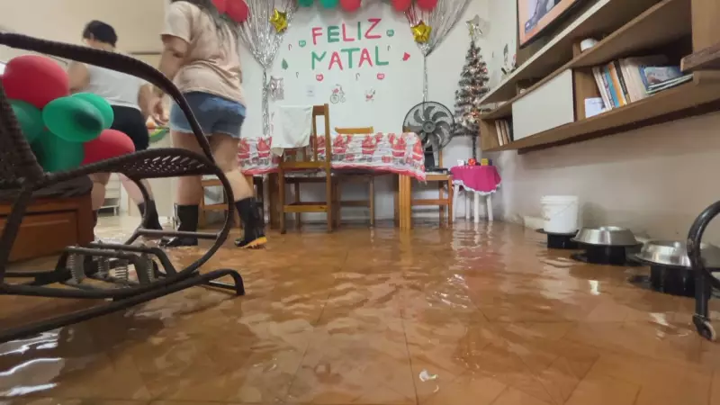 Fortes chuvas alagam casas e interditam rodovias na região Central do RS