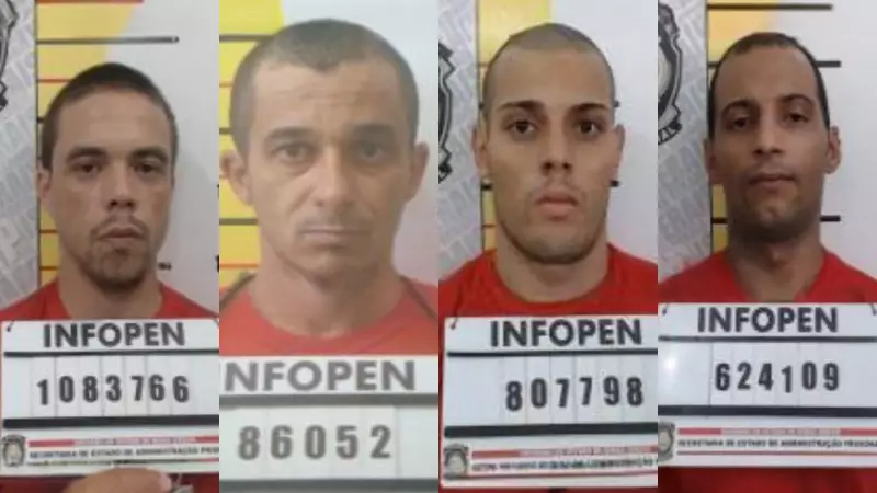 Fuga em Formiga: último de 4 detentos é recapturado após buscas intensas
