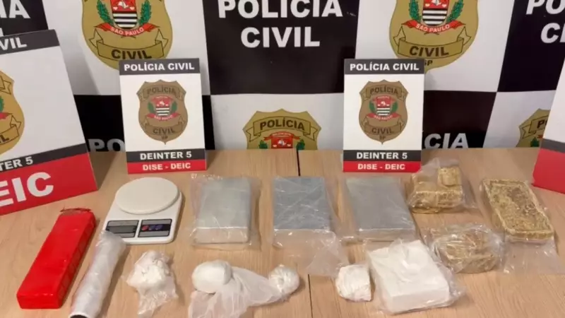 Funcionária de escola é presa por tráfico de drogas em frente à unidade em Rio Preto