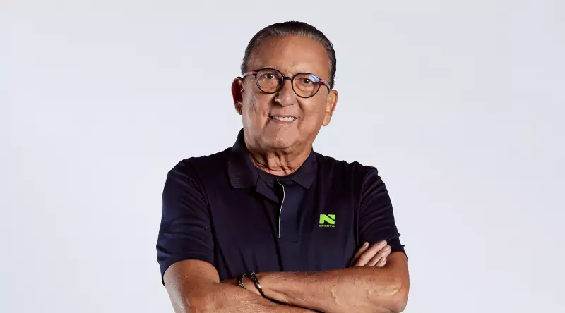 Galvão Bueno internado no Paraná após passar mal no Natal