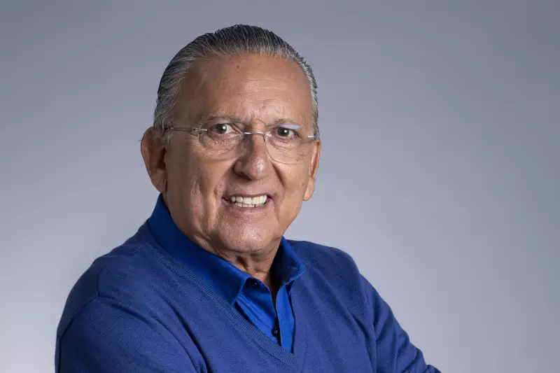 Galvão Bueno recebe alta após pneumonia: veja detalhes da saúde do narrador