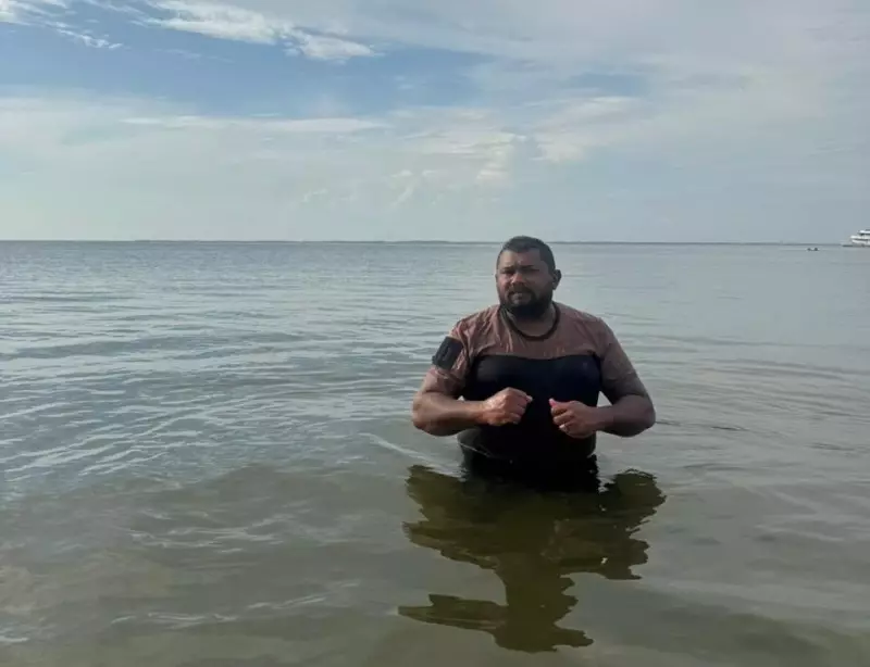 Homem é salvo de afogamento no Rio Tapajós por militares de folga