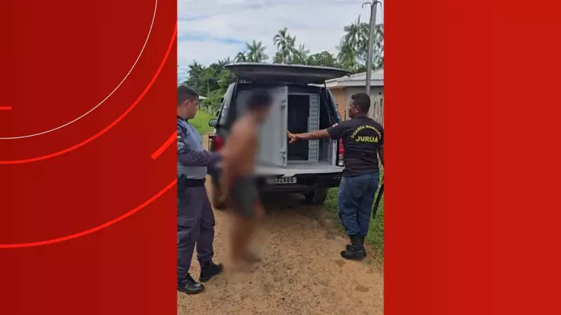 Homem de 27 anos é preso por ameaçar mãe com facão no Amazonas