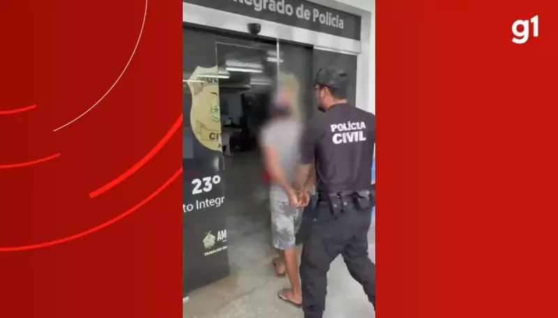 Homem de 40 anos preso por arremessar cães de laje em Manaus