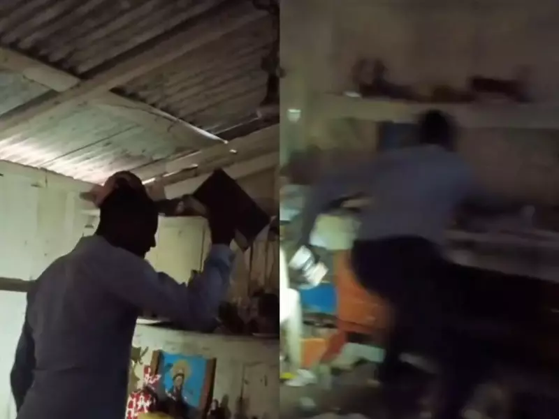 Homem invade Centro de Umbanda e destrói objetos sagrados em RO