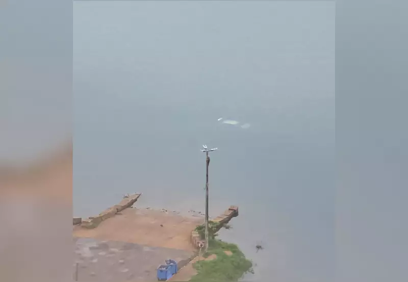 Homem morre após carro afundar no lago de Palmas na manhã de sexta