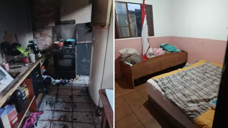 Homem preso por agredir esposa e incendiar casa em Cabreúva