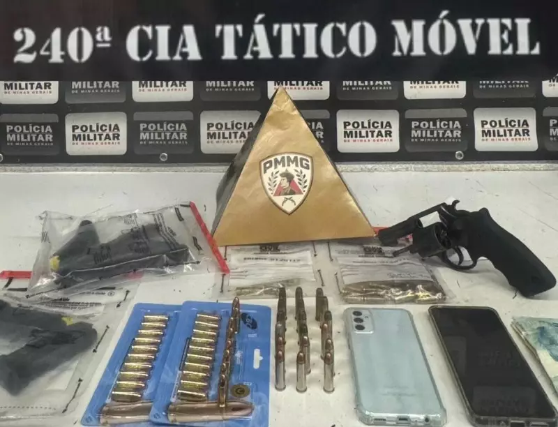 Homicídio em Divinópolis: homem é morto a tiros em sítio, dois presos