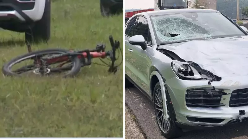 Idoso de 68 anos morre atropelado por Porsche na Fernão Dias, em Atibaia