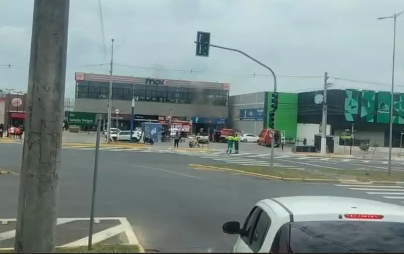 Incêndio em academia de Salto (SP) mobiliza bombeiros de três cidades