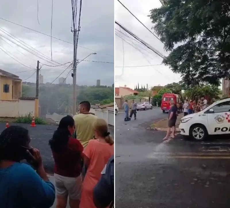 Incêndio em Ourinhos deixa quatro feridos, incluindo três crianças