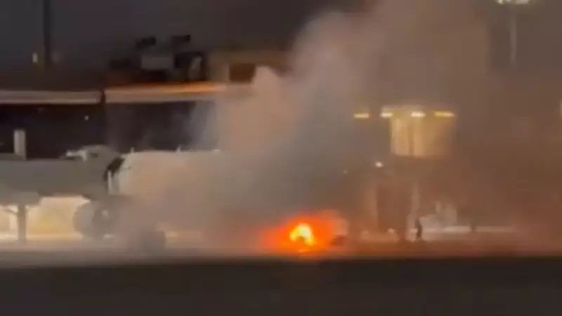 Incêndio em veículo de bagagem força evacuação de avião da LATAM em Guarulhos