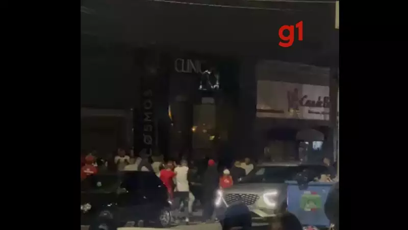 Jovem baleado em confusão na Avenida Itália, Taubaté; vídeo registra tiros
