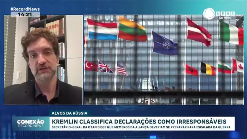 Kremlin chama declarações de Mark Rutte, da Otan, de 'irresponsáveis'