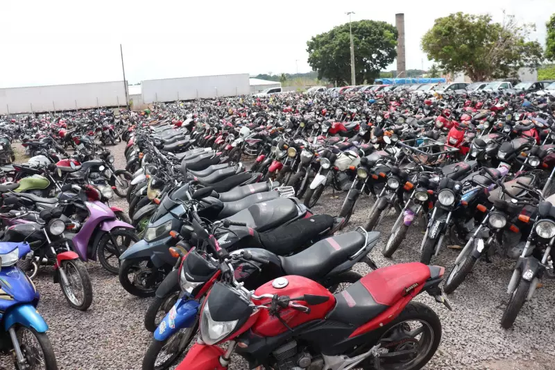 Leilão da Agespisa: 161 motos serão vendidas online a partir de R$ 1 mil