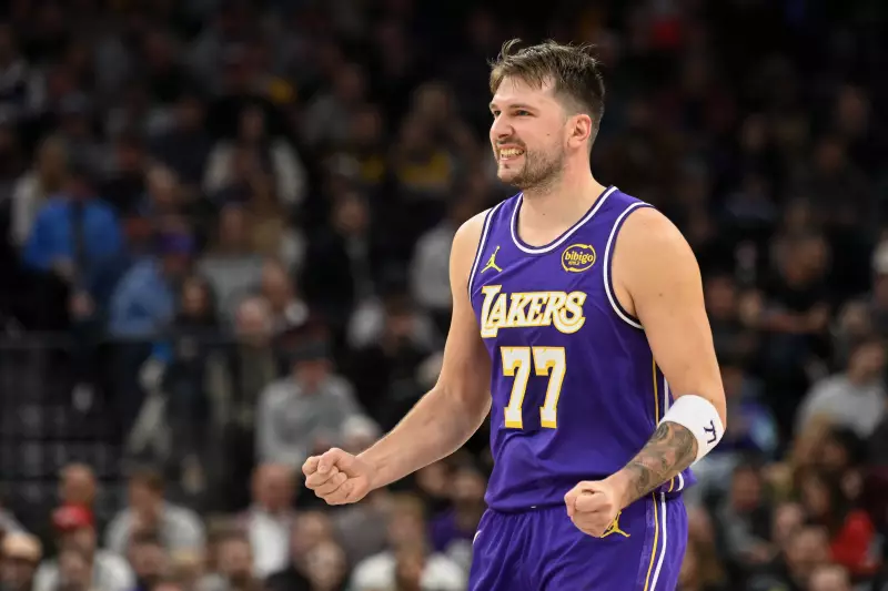 Luka Doncic faz história com triplo-duplo de 45 pontos e 5 roubos pelo Lakers