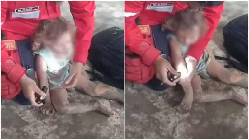 Menino de 2 anos anda 2 km sozinho e é encontrado em Pedra Branca