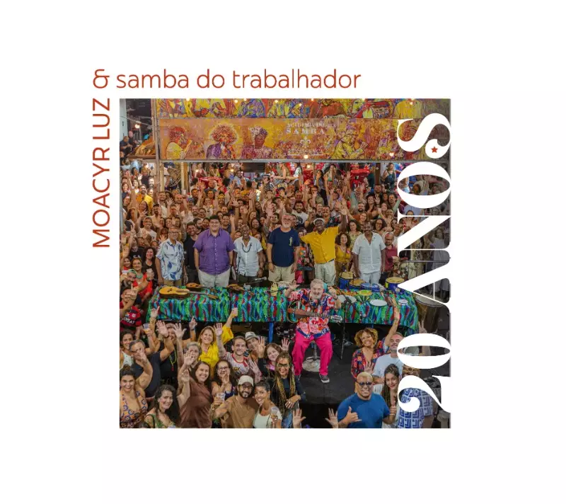 Moacyr Luz celebra 20 anos do Samba do Trabalhador com álbum histórico