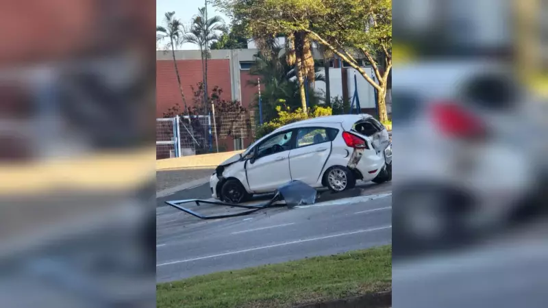 Motociclista morre em colisão com ônibus na Avenida Itavuvu, em Sorocaba