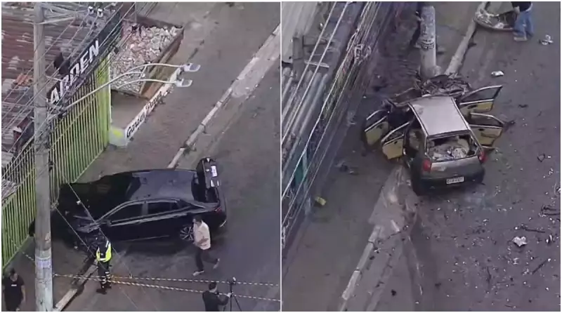 Motorista de 23 anos é preso após bater em dois carros e ferir família em Carapicuíba