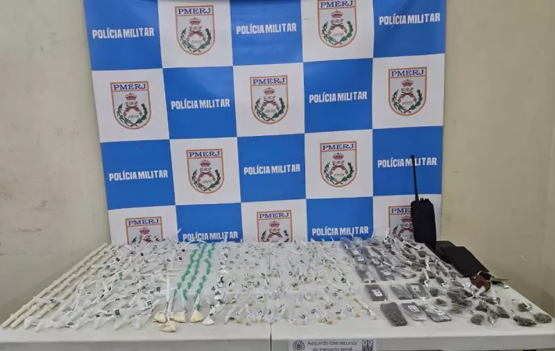 Mulher agride PMs e drogas são apreendidas em Volta Redonda