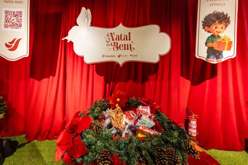 Natal do Bem: 8ª edição arrecada brinquedos para milhares de crianças na Bahia