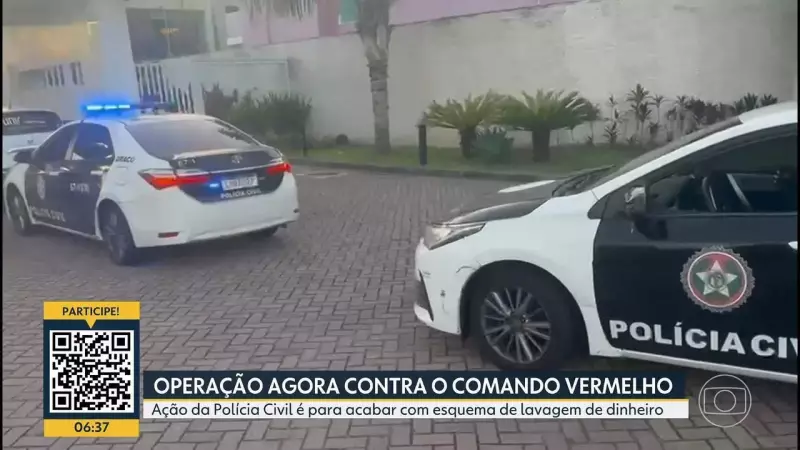 Operação bloqueia R$ 630 milhões e mira esquema de lavagem do Comando Vermelho