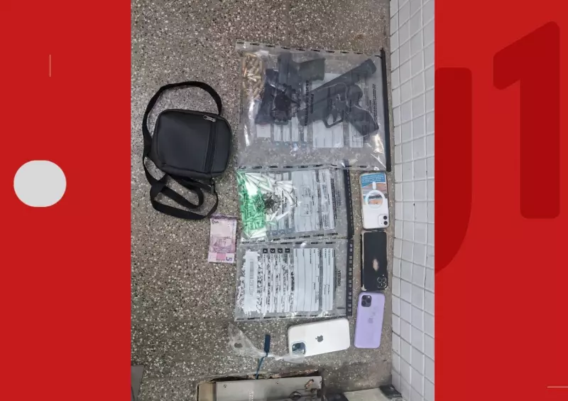 Operação contra som alto em Salvador prende 4 armados e apreende drogas