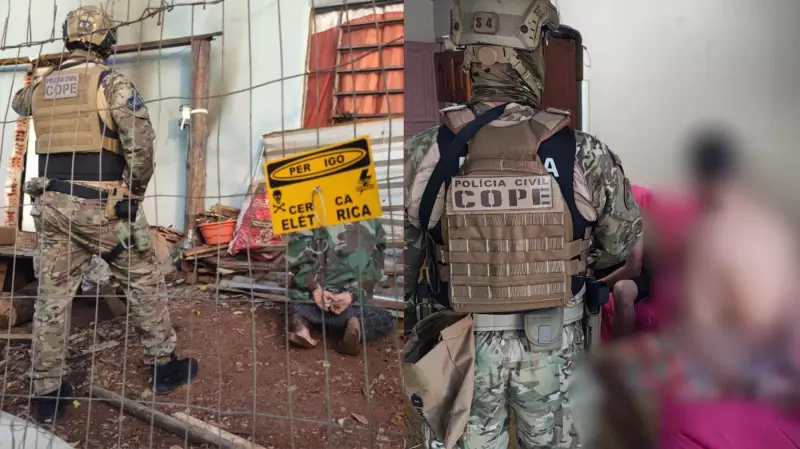 Operação prende 56 ligados ao PCC no Paraná em megaoperação com 200 policiais