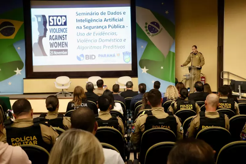 Paraná usa IA com 15 milhões de dados para prever revitimização de mulheres