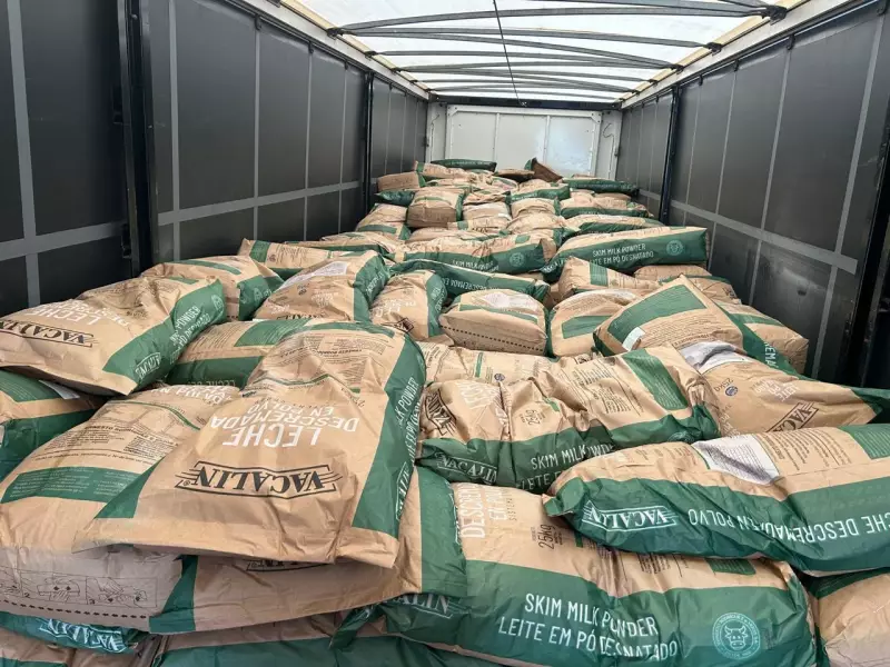 PC apreende 28 toneladas de leite em pó obtido por estelionato em MG
