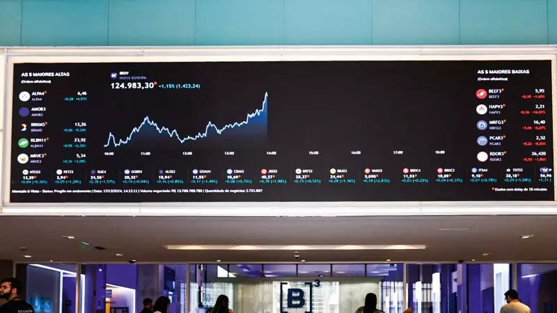 PIB do 3º trimestre é divulgado, mas bolsa foca em juros dos EUA