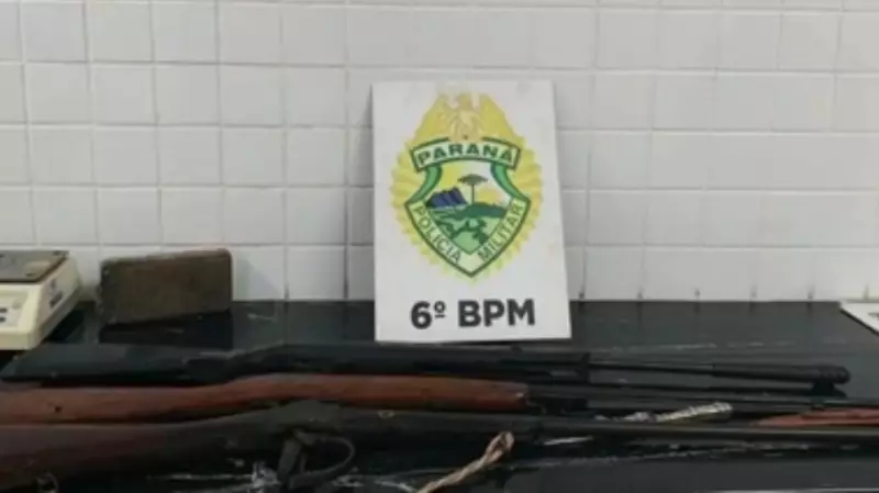 PM resgata mulher de cárcere privado e apreende armas em Cascavel