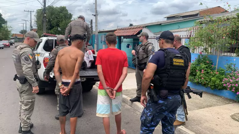 Polícia prende 10 por homicídio e extorsão de família em Canoas