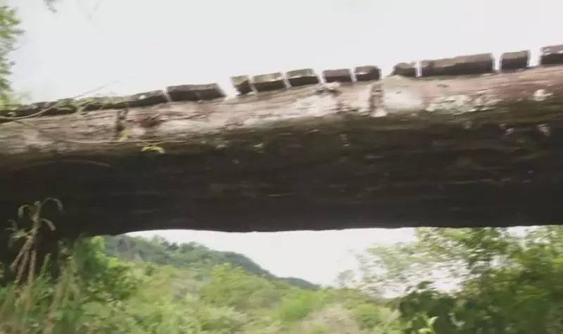 Ponte em risco de queda prejudica produtores rurais em Corumbataí até 2026