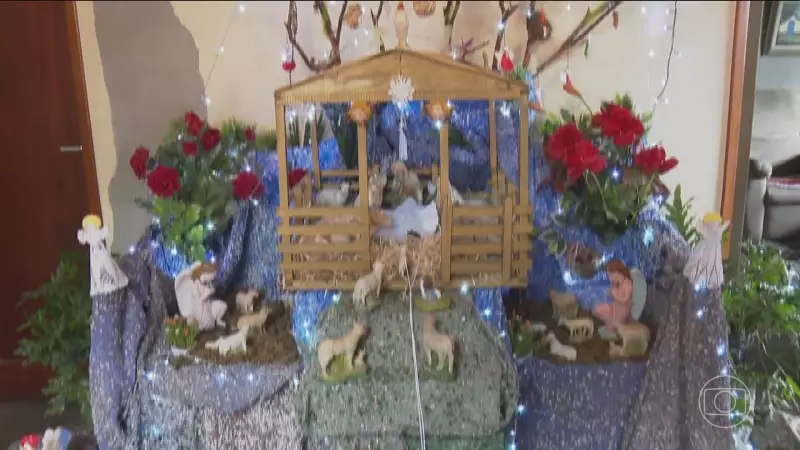 Presépios mineiros: tradição secular abre portas de casas em Santa Luzia